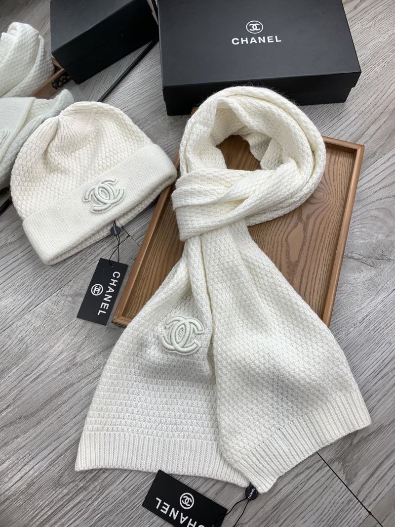 Chanel Caps Scarfs